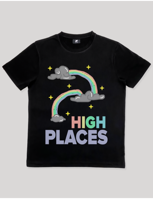 High Places Mercerized Supima Crew Neck T-Shirt